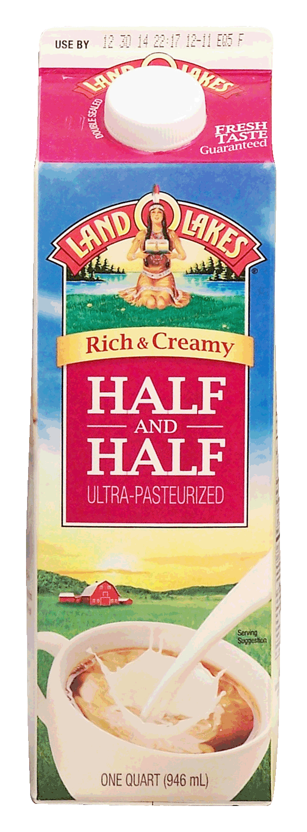 Land O Lakes(R)  rich & creamy half and half, ultra-pasteurized Full-Size Picture